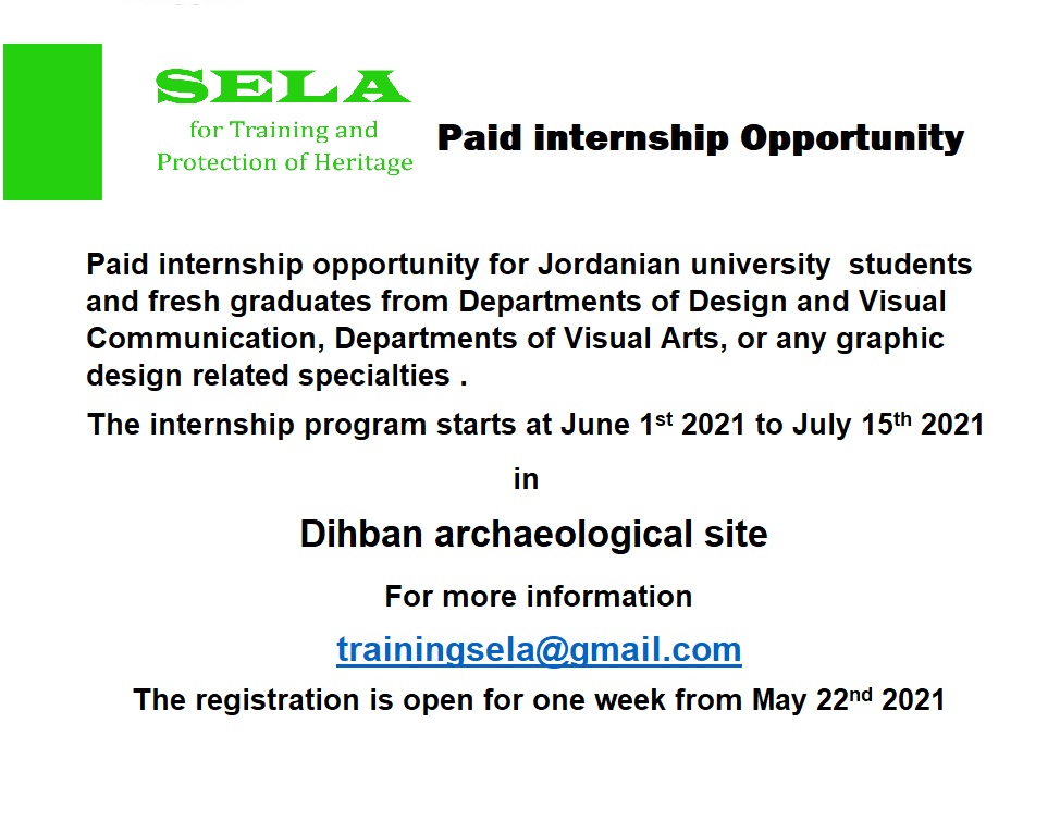 Paid Internship Opportunity